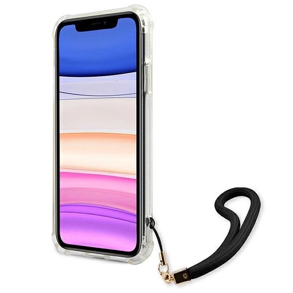Guess GUHCN61KSARBK iPhone 11 6.1" / Xr black/black hardcase Camo Collection_4