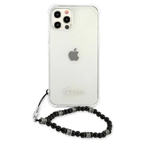 Guess GUHCP12LKPSBK iPhone 12 Pro Max 6.7" Transparent hardcase Black Pearl_2