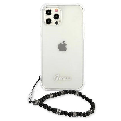 Guess GUHCP12LKPSBK iPhone 12 Pro Max 6.7" Transparent hardcase Black Pearl_2