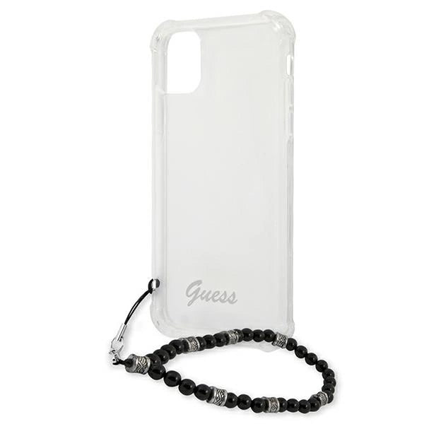 Guess GUHCP12LKPSBK iPhone 12 Pro Max 6.7" Transparent hardcase Black Pearl_5
