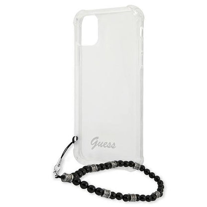 Guess GUHCP12LKPSBK iPhone 12 Pro Max 6.7" Transparent hardcase Black Pearl_5