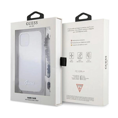 Guess GUHCP12LKPSBK iPhone 12 Pro Max 6.7" Transparent hardcase Black Pearl_7