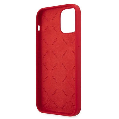 Guess GUHCP12LLSPEWRE iPhone 12 Pro Max 6.7&quot; red/red hard case Peony Collection_6