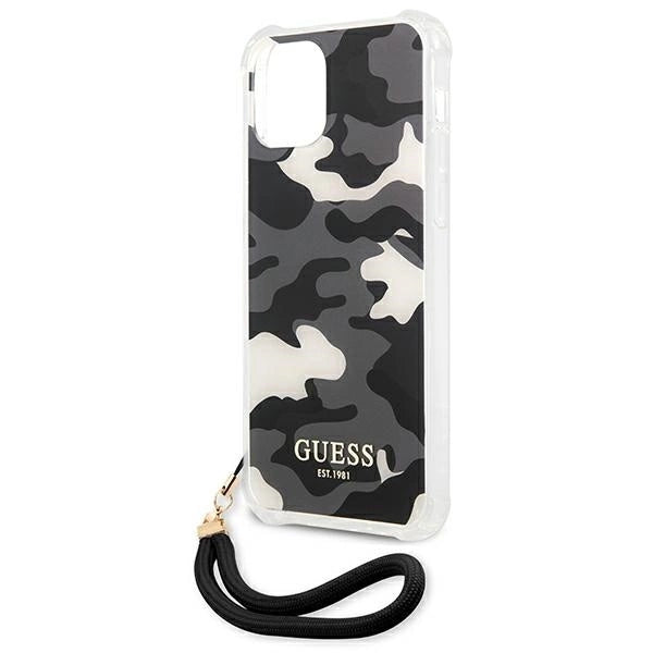 Guess GUHCP12MKSARBK iPhone 12/12 Pro 6.1" black/black hardcase Camo Collection_5