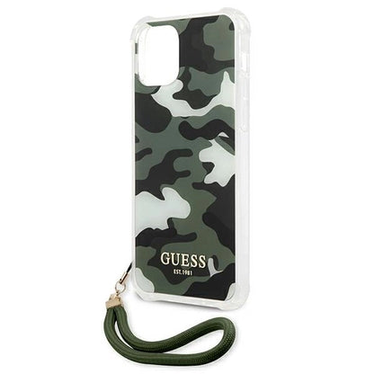 Guess GUHCP12MKSARKA iPhone 12/12 Pro 6.1" green/khaki hardcase Camo Collection_5