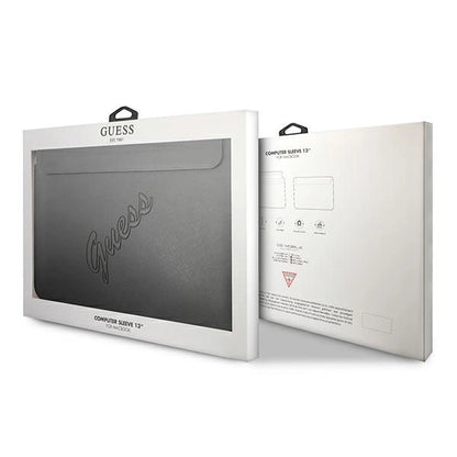 Guess Saffiano Script cover for a 13" laptop - black_4