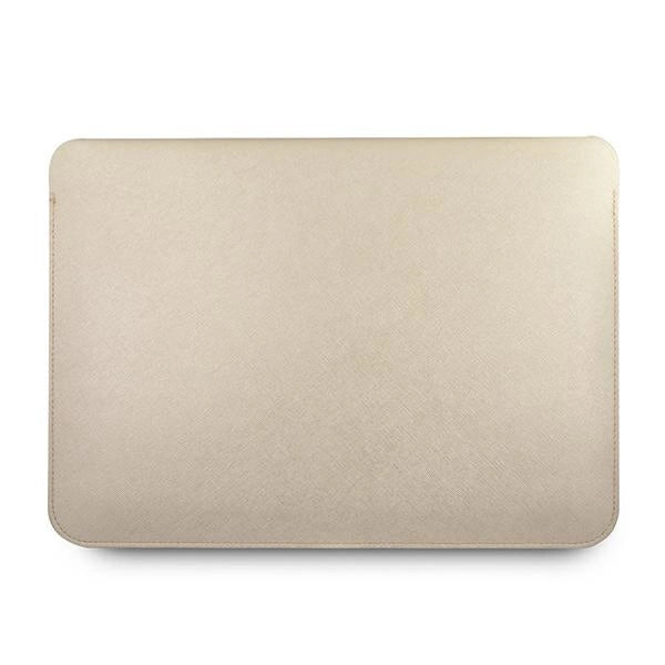 Guess Saffiano Script case for a 13" laptop - gold_2
