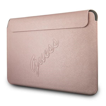 Guess Saffiano Script cover for a 13&quot; laptop - pink_1