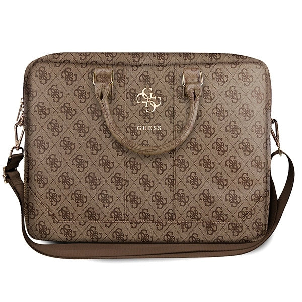Guess 4G Big Logo bag for a 16'' laptop - brown_0