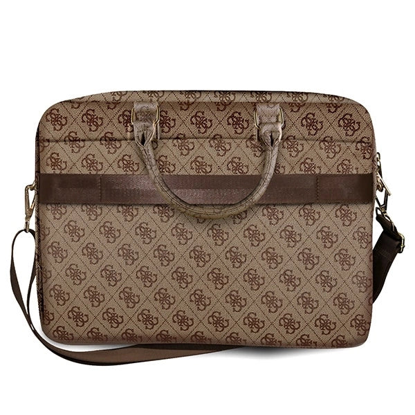 Guess 4G Big Logo bag for a 16'' laptop - brown_1