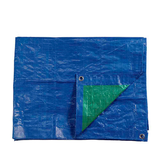 Toldo 4x5m de dupla cara. cor azul/verde. densidade 90g/mÂ²_0