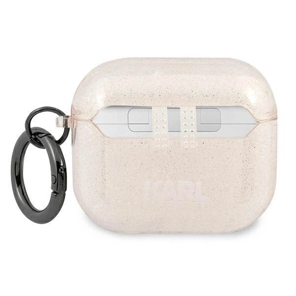 Karl Lagerfeld KLA3UCHGD AirPods 3 cover złoty/gold Glitter Choupette_1