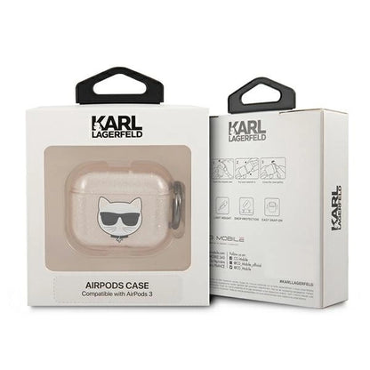 Karl Lagerfeld KLA3UCHGD AirPods 3 cover złoty/gold Glitter Choupette_2