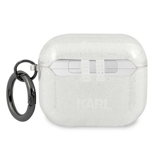 Karl Lagerfeld KLA3UCHGS AirPods 3 cover srebrny/silver Glitter Choupette_1