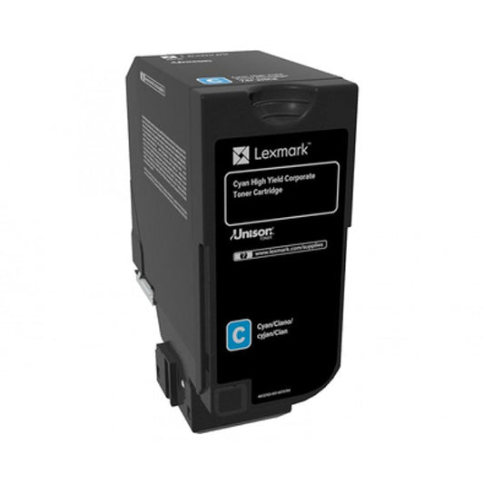 Cartucho Lexmark / Ciano / 74C2HCE_0