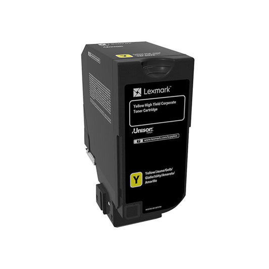 Cartucho Lexmark / Amarelo / 74C2HYE_0