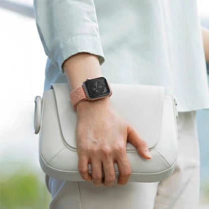 Uniq Aspen Braided Strap for Apple Watch 1/2/3/4/5/6/7/8/SE/SE2 40/38/41mm - Gray_9