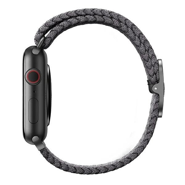 Uniq Aspen Braided Strap for Apple Watch 1/2/3/4/5/6/7/8/SE/SE2 40/38/41mm - Gray_1