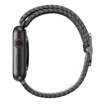Uniq Aspen Braided Strap for Apple Watch 1/2/3/4/5/6/7/8/SE/SE2 40/38/41mm - Gray_1