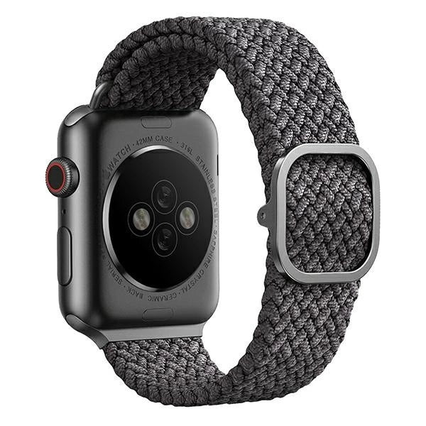 Uniq Aspen Braided Strap for Apple Watch 1/2/3/4/5/6/7/8/SE/SE2 40/38/41mm - Gray_2