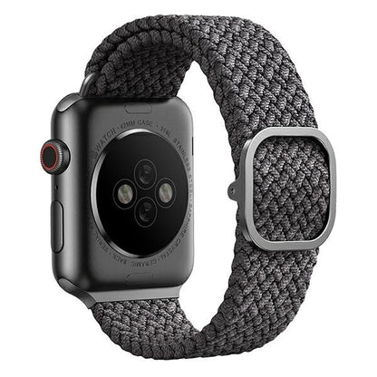 Uniq Aspen Braided Strap for Apple Watch 1/2/3/4/5/6/7/8/SE/SE2 40/38/41mm - Gray_2