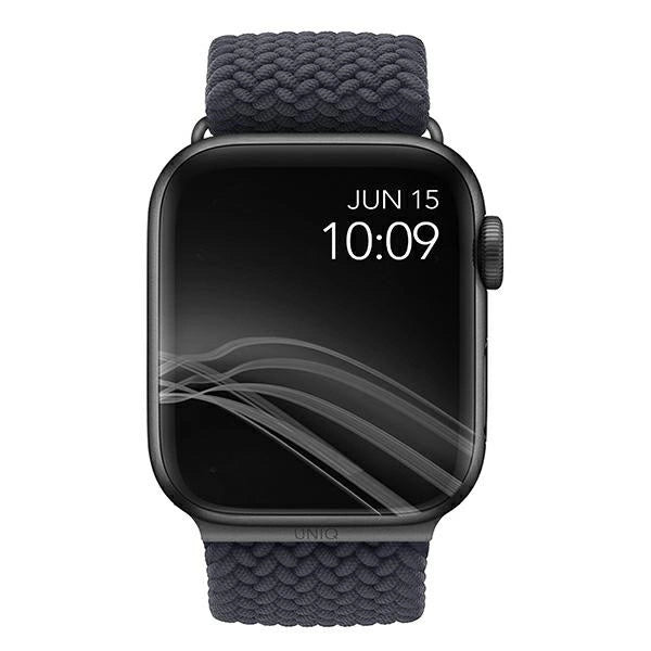 Uniq Aspen Braided Strap for Apple Watch 1/2/3/4/5/6/7/8/SE/SE2 40/38/41mm - Gray_3