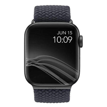 Uniq Aspen Braided Strap for Apple Watch 1/2/3/4/5/6/7/8/SE/SE2 40/38/41mm - Gray_3