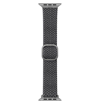 Uniq Aspen Braided Strap for Apple Watch 1/2/3/4/5/6/7/8/SE/SE2 40/38/41mm - Gray_5