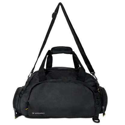 Wozinsky Travel Sports Bag Backpack Hand Luggage Bag 40x20x25 cm for Airplane Black (WSB-B01)_1