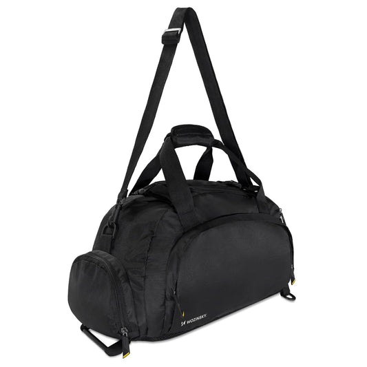 Wozinsky Travel Sports Bag Backpack Hand Luggage Bag 40x20x25 cm for Airplane Black (WSB-B01)_0