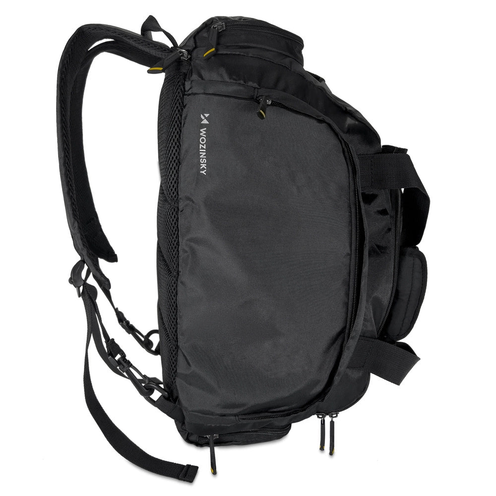 Wozinsky Travel Sports Bag Backpack Hand Luggage Bag 40x20x25 cm for Airplane Black (WSB-B01)_5