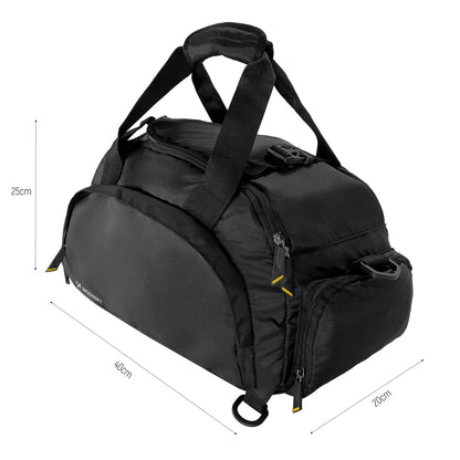 Wozinsky Travel Sports Bag Backpack Hand Luggage Bag 40x20x25 cm for Airplane Black (WSB-B01)_9