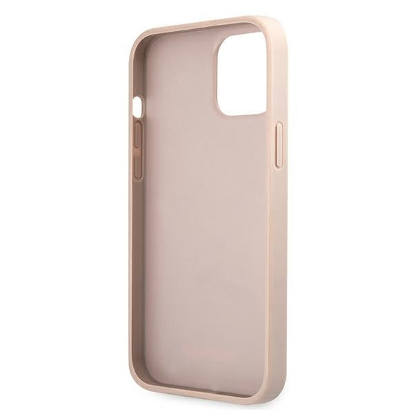Guess GUHCP12L4GMGPI iPhone 12 Pro Max 6,7" różowy/pink hardcase 4G Big Metal Logo_6