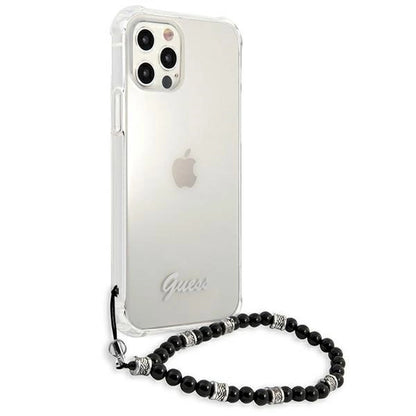 Guess GUHCP12MKPSBK iPhone 12/12 Pro 6.1" Transparent hardcase Black Pearl_3