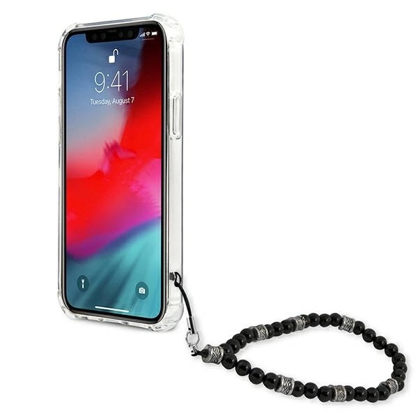 Guess GUHCP12MKPSBK iPhone 12/12 Pro 6.1" Transparent hardcase Black Pearl_4