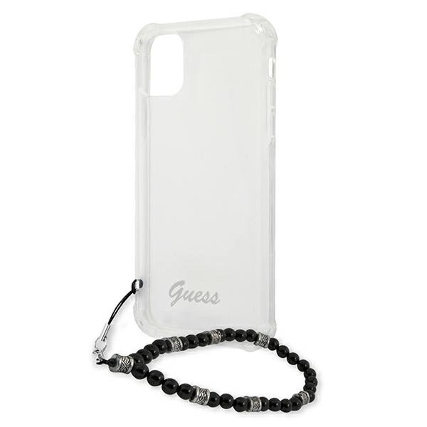 Guess GUHCP12MKPSBK iPhone 12/12 Pro 6.1" Transparent hardcase Black Pearl_5