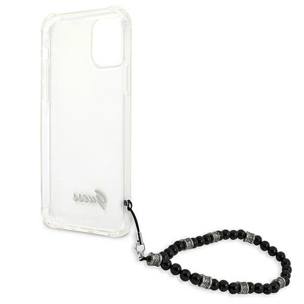 Guess GUHCP12MKPSBK iPhone 12/12 Pro 6.1" Transparent hardcase Black Pearl_6