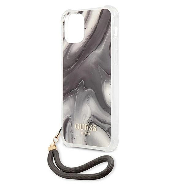 Guess GUHCP12SKSMAGR iPhone 12 mini 5.4" grey/grey hardcase Marble Collection_5