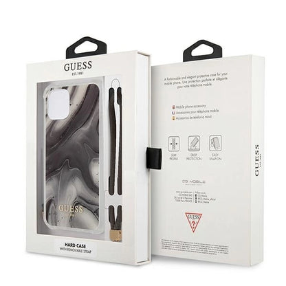 Guess GUHCP12SKSMAGR iPhone 12 mini 5.4" grey/grey hardcase Marble Collection_7