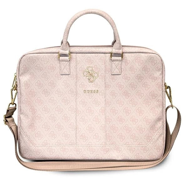 Guess 4G Big Logo bag for a 16&#39;&#39; laptop - pink_0
