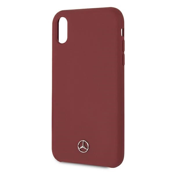Mercedes MEHCI61SILRE iPhone Xr czerwony/red hardcase Silicone Line_2