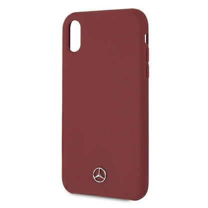 Mercedes MEHCI61SILRE iPhone Xr czerwony/red hardcase Silicone Line_2