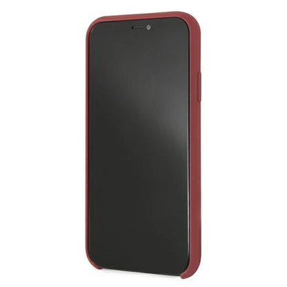 Mercedes MEHCI61SILRE iPhone Xr czerwony/red hardcase Silicone Line_5