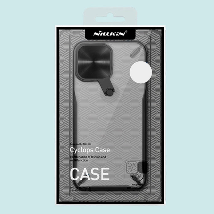 Nillkin Cyclops Case durable case with camera cover and foldable stand iPhone 13 Pro black_4