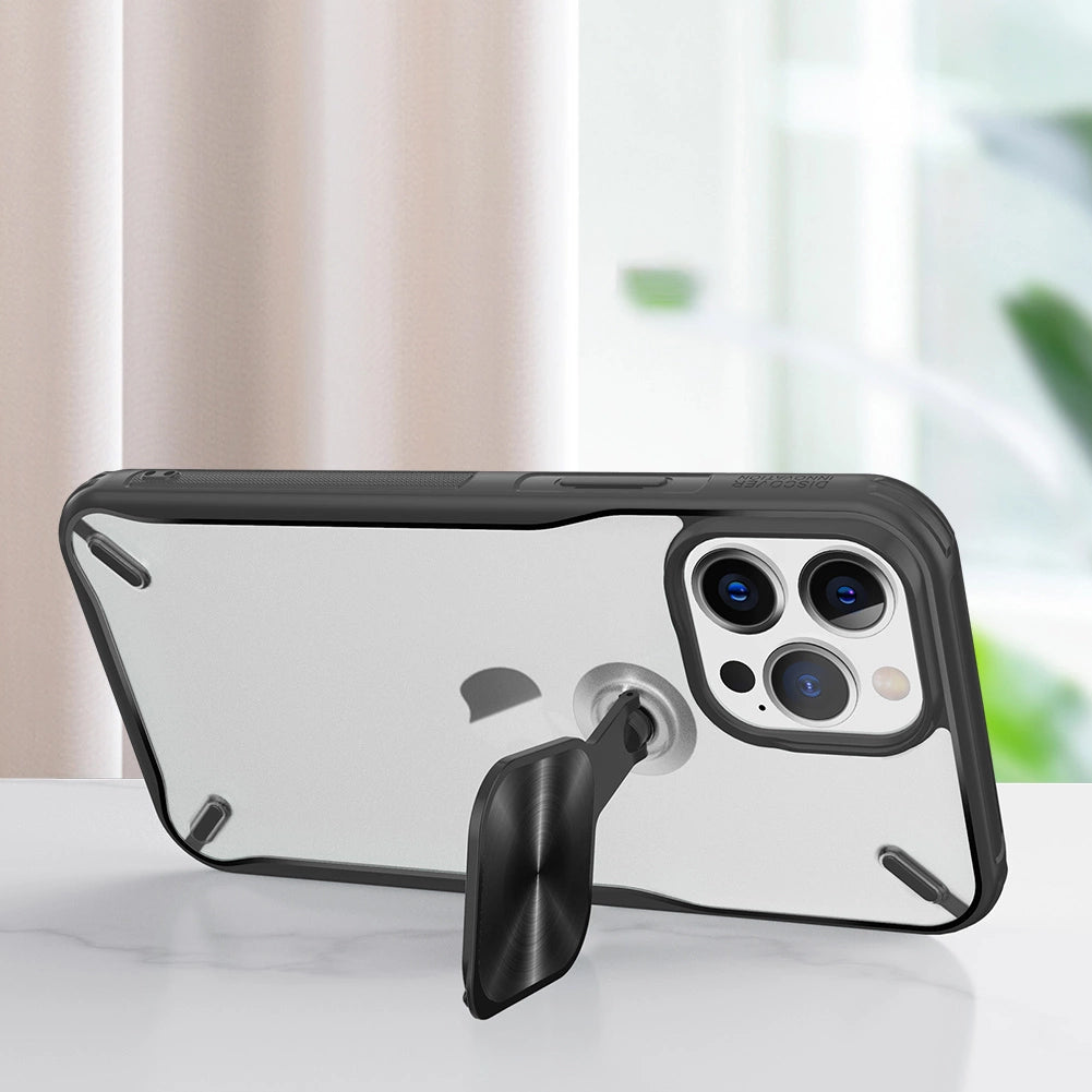 Nillkin Cyclops Case durable case with camera cover and foldable stand iPhone 13 Pro black_8