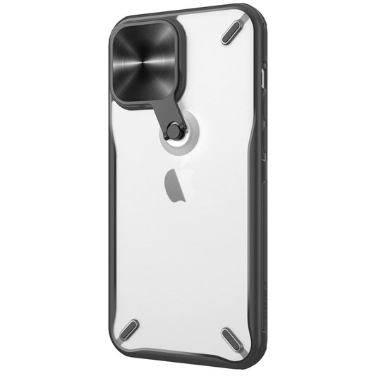 Nillkin Cyclops Case durable case with camera cover and foldable stand for iPhone 13 Pro Max black_0