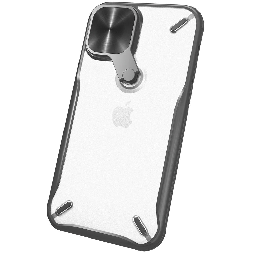 Nillkin Cyclops Case durable case with camera cover and foldable stand for iPhone 13 Pro Max black_4