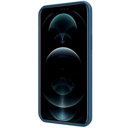 Nillkin Super Frosted Shield reinforced case, cover for iPhone 13 Pro, blue_3
