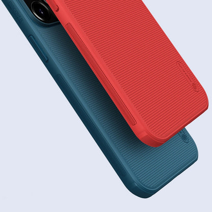 Nillkin Super Frosted Shield reinforced case, cover for iPhone 13 Pro Max, blue_7