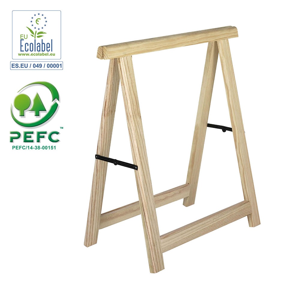 Cavalete pinho super 77x73,5cm 100% pefc cert astigarraga_0